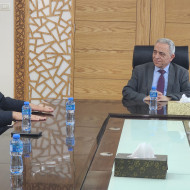 رئيس بلدية طولكرم يلتقي برئيس وأعضاء مجلس إدارة جمعية رجال الأعمال لبحث سبل تعزيز الوضع الاقتصادي في المدينة