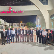 زيارة رئيس بلدية الخليل م. يوسف الجعبري ووفد من المجلس البلدي لبلدية طولكرم