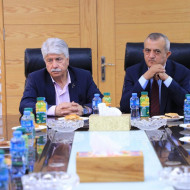 بلدية طولكرم تستقبل د. احمد المجدلاني - عضو اللجنة التنفيذية لمنظمة التحرير الفلسطينية- أمين عام جبهة النضال الشعبي.