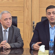 مدير شرطة محافظة طولكرم يزور بلدية طولكرم لبحث التعاون المشترك وتنظيم المدينة