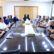 رئيس بلدية طولكرم يستقبل مدير جامعة القدس المفتوحة