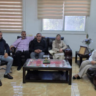 استقبال وفد من مدراء مكاتب الضريبة في محافظة طولكرم