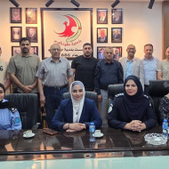 استقبال  وفد من لجنة العلاقات العامة في المؤسسة الأمنية
