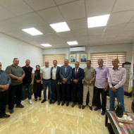 بلدية طولكرم تستقبل وفداً من المؤسسة الأمنية ووزارة الداخلية لبحث قضايا مشتركة