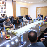بلدية طولكرم تستقبل رئيس جامعة فلسطين التقنية &ndash; خضوري والوفد المرافق لبحث سبل التعاون المشترك