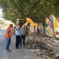 متابعة سير الأعمال الميدانية في مناطق المدينة وضواحيها