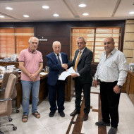 توقيع اتفاقية إنشاء مدرسة جديدة في طولكرم بتبرع كريم من الدكتور فتحي أبو عرجة