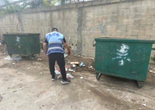 اعمال مشتركة بين بلدية طولكرم ووكالة الغوث في الضواحي