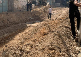 الدمار الذي خلفته قوات الاحتـ.ــــلال في مخيم  مدينة طولكرم