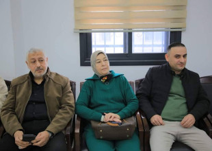 محافظ طولكرم ووزير الحكم المحلي في زيارة لبلدية طولكرم لبحث القضايا التنموية والتحديات الراهنة