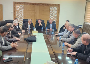 زيارة عطوفة محافظ محافظة طولكرم لدار البلدية