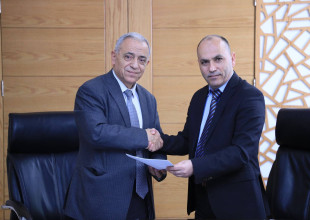 توقيع عقد تأمين آليات ومعدات وموظفي وعمال البلدية واملاك البلدية ونقل الأموال مع شركة فلسطين للتأمين