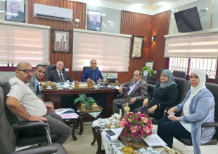 اجتماع  لجنة ضريبة التربية والتعليم في طولكرم للمصادقة على الموازنة السنوية والمصادقة على حزمة مشاريع لدعم قطاع التعليم