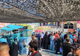 مشاركة رئيس بلدية طولكرم الدكتور رياض عوض في افتتاح اليوم التسويقي للمنتجات الزراعية في ميدان جمال عبد الناصر