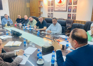 اللواء د. كميل يجتمع مع رئيس وأعضاء مجلس بلدية طولكرم ويناقش مجموعة من القضايا 
