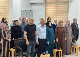 بلدية طولكرم / لجنة ضريبة التربية والتعليم ومديرية التربية والتعليم _ طولكرم تكرم الأديبة د. رولا غانم والفريق الفائز بشركة &ldquo;إيكو روك&rdquo;