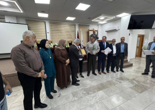 بلدية طولكرم / لجنة ضريبة التربية والتعليم ومديرية التربية والتعليم _ طولكرم تكرم الأديبة د. رولا غانم والفريق الفائز بشركة &ldquo;إيكو روك&rdquo;