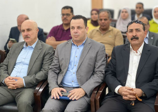 بلدية طولكرم / لجنة ضريبة التربية والتعليم ومديرية التربية والتعليم _ طولكرم تكرم الأديبة د. رولا غانم والفريق الفائز بشركة &ldquo;إيكو روك&rdquo;