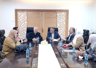 توقيع اتفاقية مدرسة الدكتور حسن خريشي في طولكرم