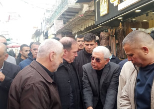 لقاء في دار البلدية برئاسة عطوفة محافظ محافظة طولكرم  بعد جولة ميدانية على أسواق المدينة