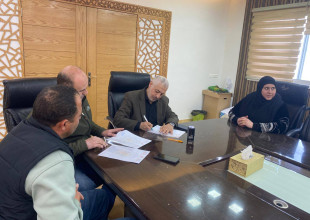 توقيع اتفاقية مشروع إنشاء أرصفة في عدة مواقع بالمدينة والضواحي