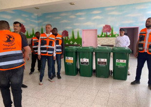 تواصل بلدية طولكرم تنفيذ أنشطة مبادرة "مجتمع أخضر بلا نفايات"