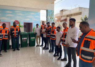 تواصل بلدية طولكرم تنفيذ أنشطة مبادرة "مجتمع أخضر بلا نفايات"