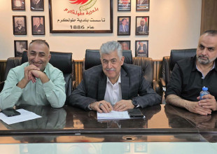 زيارة مدير عام الإدارة العامة للتوجيه والرقابة والموازنات لمناقشة مشروع موزانة العام  2026