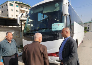 بلدية طولكرم ووزارة المواصلات ومحافظة طولكرم ولجنة السير المركزية تعلن عن تشغيل خط "سرفيس" داخلي جديد