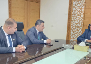 استقبال مدير بنك القاهرة عمّان &ndash; فرع طولكرم،
