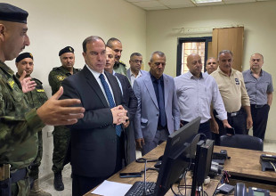 مشاركة رئيس بلدية طولكرم أ. نصر فقها في مراسم عيد الأضحى المبارك
