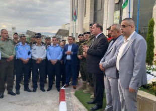 مشاركة رئيس بلدية طولكرم أ. نصر فقها في مراسم عيد الأضحى المبارك