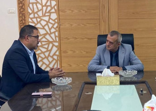 استقبال بلدية طولكرم مدير صحة محافظة طولكرم الدكتور محمود أبو بكر وكادر المديرية بالمحافظة