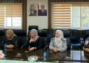 استقبال وفد من مديرية الدفاع المدني في محافظة طولكرم