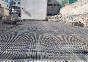 متابعة  سير العمل في مشروع مجمع الخدمات متعدد الأغراض