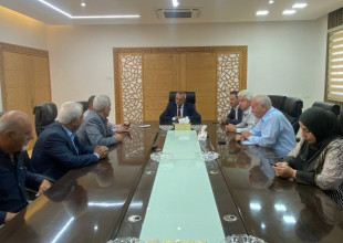 اتحاد المقاولين الفلسطينيين يزور بلدية طولكرم ويعزز التعاون المشترك