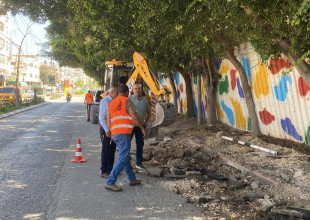 متابعة سير الأعمال الميدانية في مناطق المدينة وضواحيها