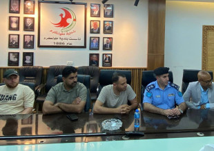 استقبال  وفد من لجنة العلاقات العامة في المؤسسة الأمنية