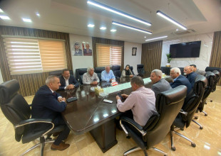 اتحاد المقاولين الفلسطينيين يزور بلدية طولكرم ويعزز التعاون المشترك