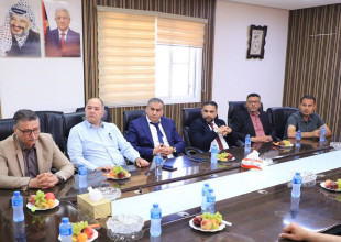 بلدية طولكرم تستقبل رئيس جامعة فلسطين التقنية &ndash; خضوري والوفد المرافق لبحث سبل التعاون المشترك