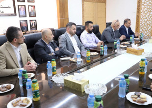 بلدية طولكرم تستقبل رئيس مجلس إدارة ومدير عام الشركة الفلسطينية لنقل الكهرباء
