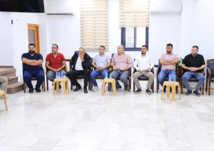 رئيس بلدية طولكرم يلتقي رؤساء الهيئات المحلية في محافظة طولكرم