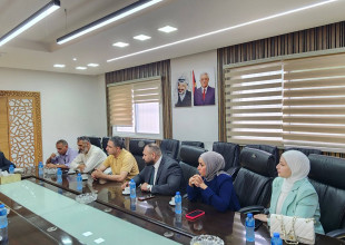 استقبال رئيس البلدية السيد نصر فقها، وفدًا من اللجنة الفرعية لنقابة المحامين الفلسطينيين (فرع طولكرم)