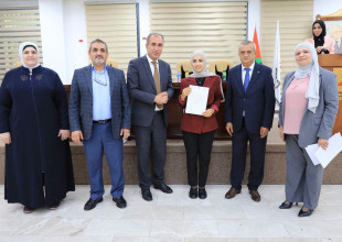 بلدية طولكرم تختتم البرنامج التدريبي المشترك للعام الأكاديمي 2025&ndash;2026 بالتعاون مع جامعة فلسطين التقنية (خضوري)