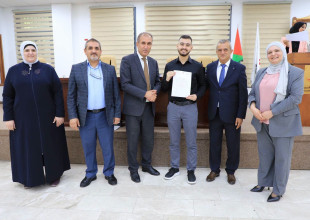 بلدية طولكرم تختتم البرنامج التدريبي المشترك للعام الأكاديمي 2025&ndash;2026 بالتعاون مع جامعة فلسطين التقنية (خضوري)