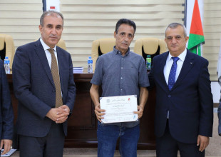 بلدية طولكرم تختتم البرنامج التدريبي المشترك للعام الأكاديمي 2025&ndash;2026 بالتعاون مع جامعة فلسطين التقنية (خضوري)