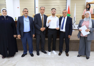 بلدية طولكرم تختتم البرنامج التدريبي المشترك للعام الأكاديمي 2025&ndash;2026 بالتعاون مع جامعة فلسطين التقنية (خضوري)
