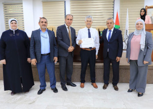 بلدية طولكرم تختتم البرنامج التدريبي المشترك للعام الأكاديمي 2025&ndash;2026 بالتعاون مع جامعة فلسطين التقنية (خضوري)