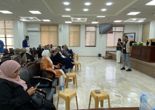 مركز العمل التنموي &laquo;معًا&raquo; ينظم لقاءً توعويًا لموظفي بلدية طولكرم حول مخاطر المواد المتفجرة.
