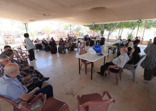 بلدية طولكرم ومعهد النجاح للصحة العالمية ينظمان يوماً توعوياً وترفيهياً للمكفوفين